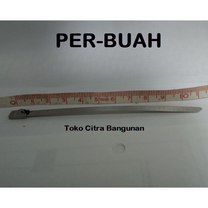 

Kabel Tis Full Stainless Steel 4.6 x 100 mm Pengikat Cable Perbuah