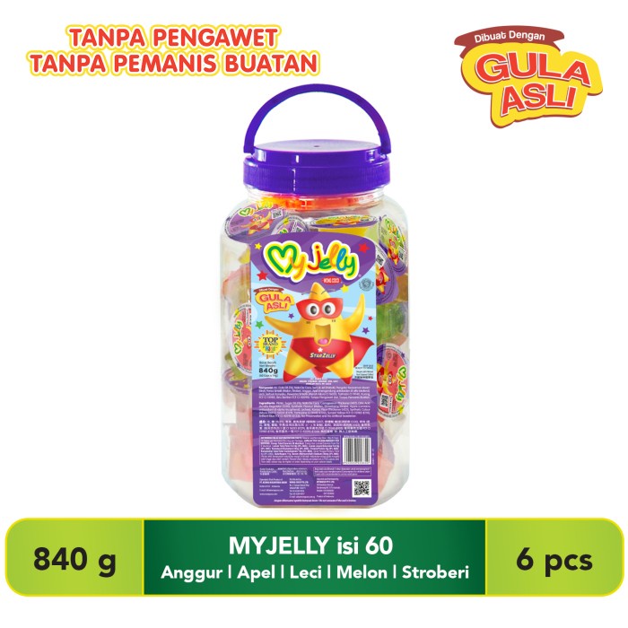 

MyJelly 60 pcs - toples x 6 (1 karton)