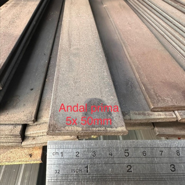 Plat Strip 5 Panjang 6 meter - Strip Besi Tebal 5mm