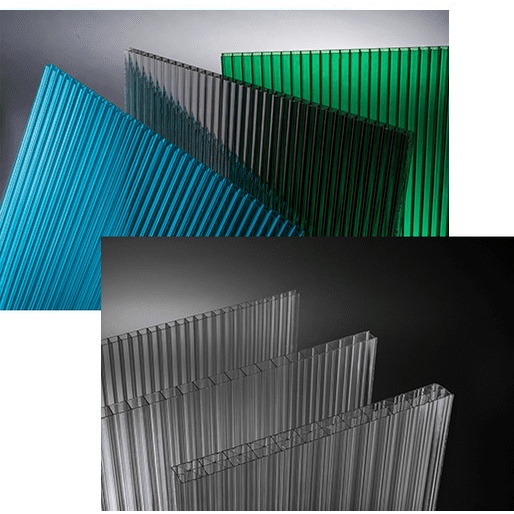 Polycarbonate 10mm TwinLite - Atap Fiber Polycarbonate