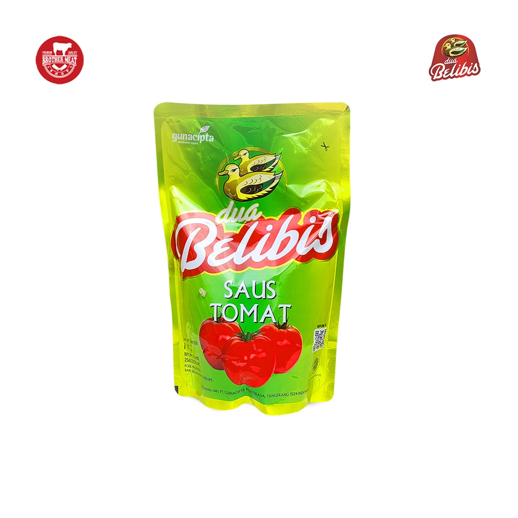 

HJE Dua Belibis Saus Tomat Pouch 1kg, Halal