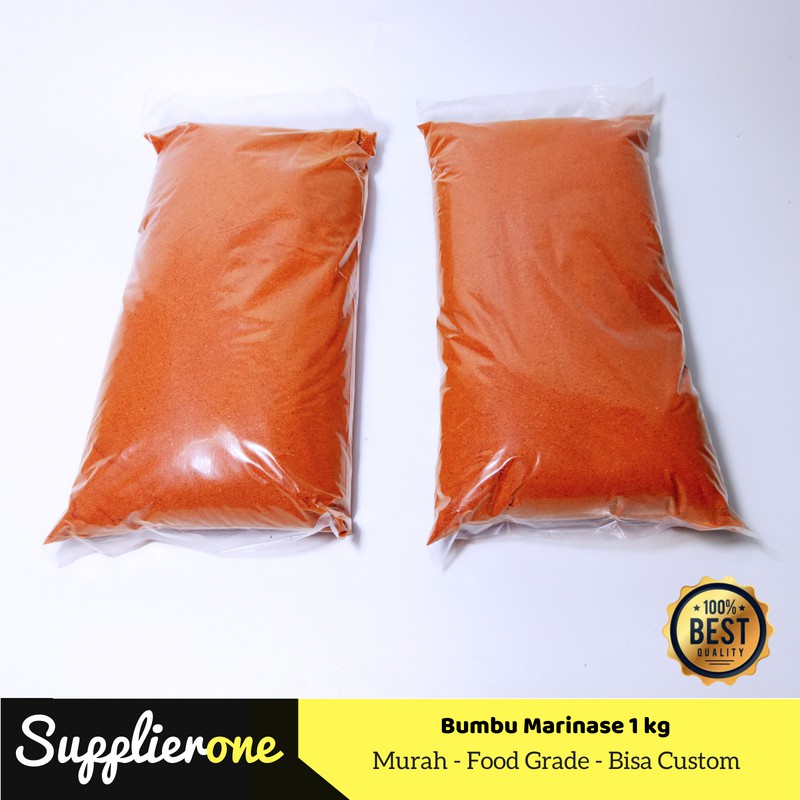 

HJE Bumbu Marinasi 1 kg hot Spicy , Bumbu Ayam Fried Chicken, Tepung Bumbu Marinase, Tepung premix