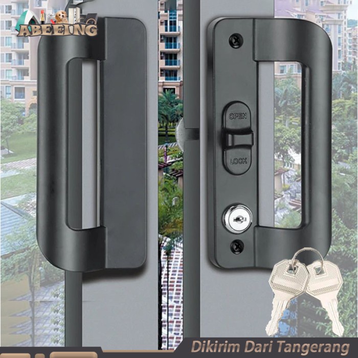 Handle Pintu Sliding Gagang Pintu Geser Sleding Aluminium