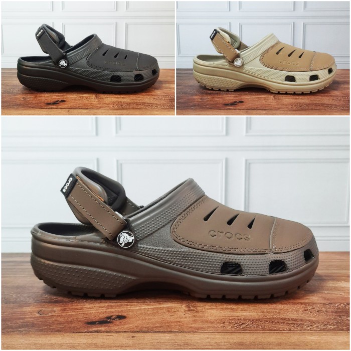 CROCS YUKON LEATHER/SENDAL CROCS YUKON/CROCS PRIA/SEPATU SENDAL CROCS