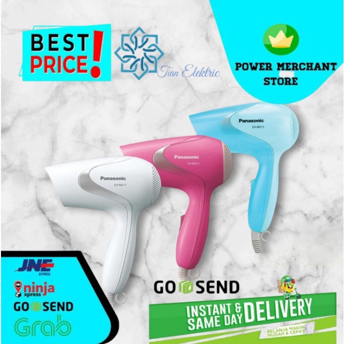 Panasonic Eh-Nd11-W Hair Dryer / Pengering Rambut Terbaru Best Quality Asli 100% Original