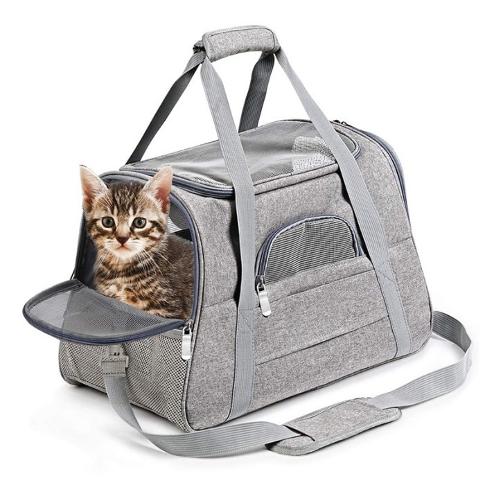 Pet Carrier Tas Hewan Tas Traveling Hewan Tas Travel Anjing Kucing
