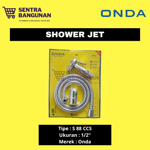 JET SHOWER / SHOWER WC / SHOWER CLOSET / SHOWER CEBOK ONDA - S 88 CCS