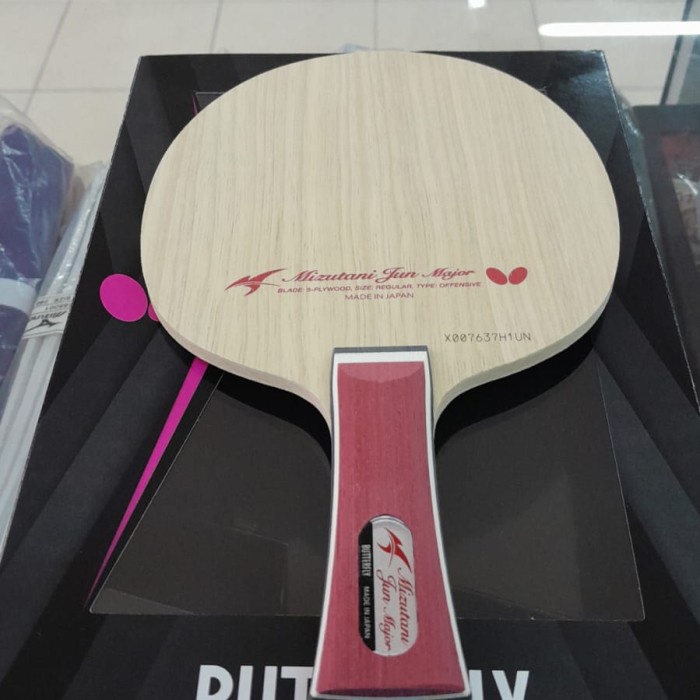 KAYU BET TENIS MEJA BUTTERFLY MIZUTANI JUN MAJOR ORIGINAL