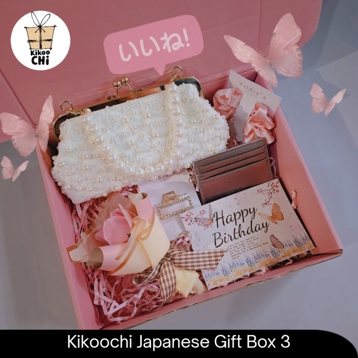 

Kikoochi Japanese Gift Box 3 - Hadiah Kado Ulang Tahun Wanita Istri Terbaru