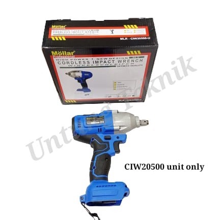 MOLLAR CIW20500 20Volt Cordless Impact Wrench HD - UNIT ONLY