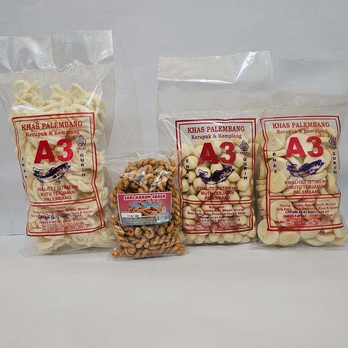 

PAKET CAMPUR 5 KERUPUK SANGGUL GETAS MINI KUE KEPANG