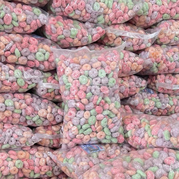 

DONAT GETAS MANIS WARNA WARNI 1.5 KG CEMILAN MANIS