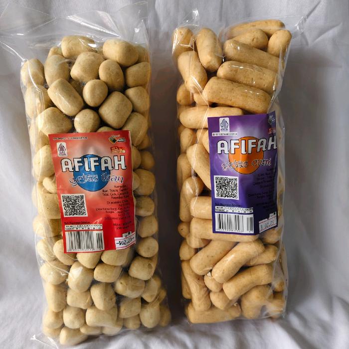 

GETAS CUMI 250GR DAN GETAS IKAN BULAT 250 GR 2PCS