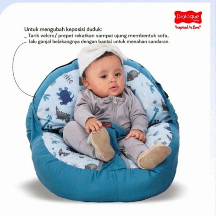 SALE  DIALOGUE BABY SOFA 3IN1 SET MOTIF READYY