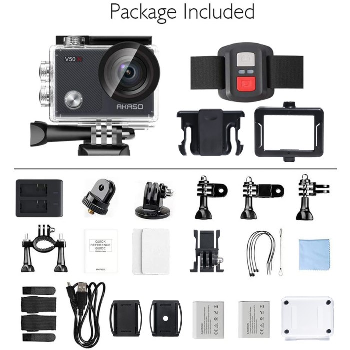 Akaso V50X Action Camera Full Hd 4K Eis Wireless Cam