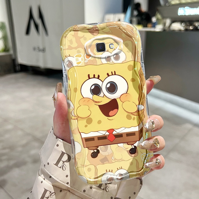 Casing Hp Untuk Samsung Galaxy J7 Prime J2 Prime J7 Prime 2 Case SpongeBob pelindung Softcase Siliko