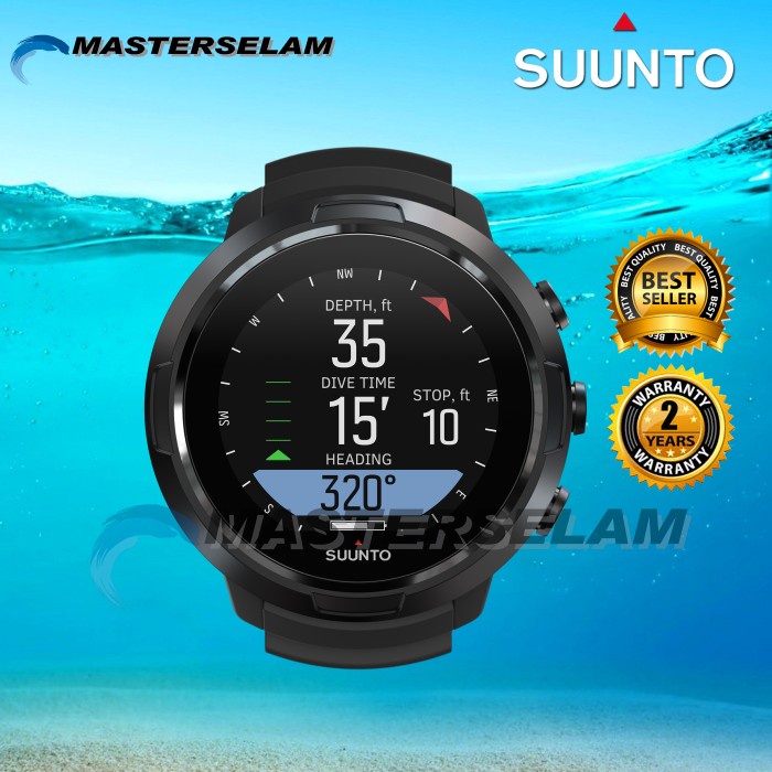 SUUNTO D5 ALL BLACK With USB