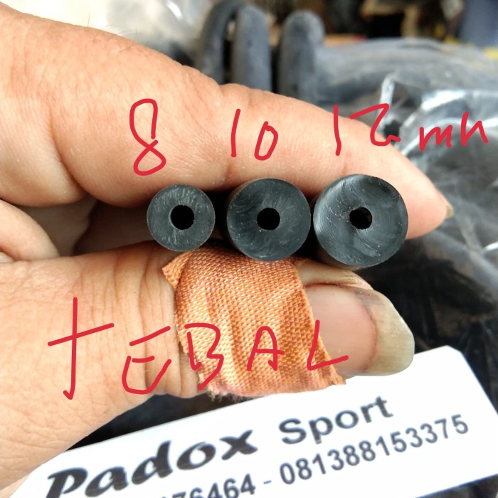 karet speargun 12mm tebal PERMETER karet panah ikan Spearfishing padox