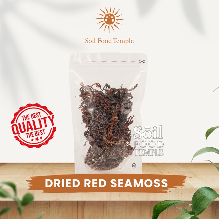 

Dried Sea moss - Superfood Rumput Laut Merah Kering 500gr
