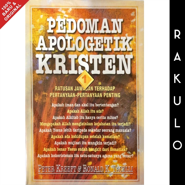 

Buku Pedoman Apologetik Kristen 1 - Peter Kreeft & Ronald K Tacelli