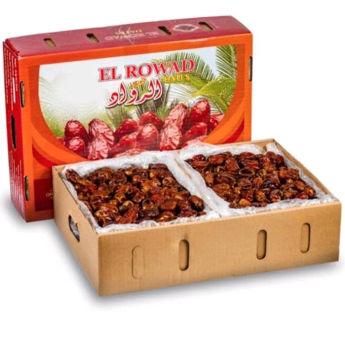 

kurma mesir EL ROWAD 10kg kurma mesir murah fresh exp 2026