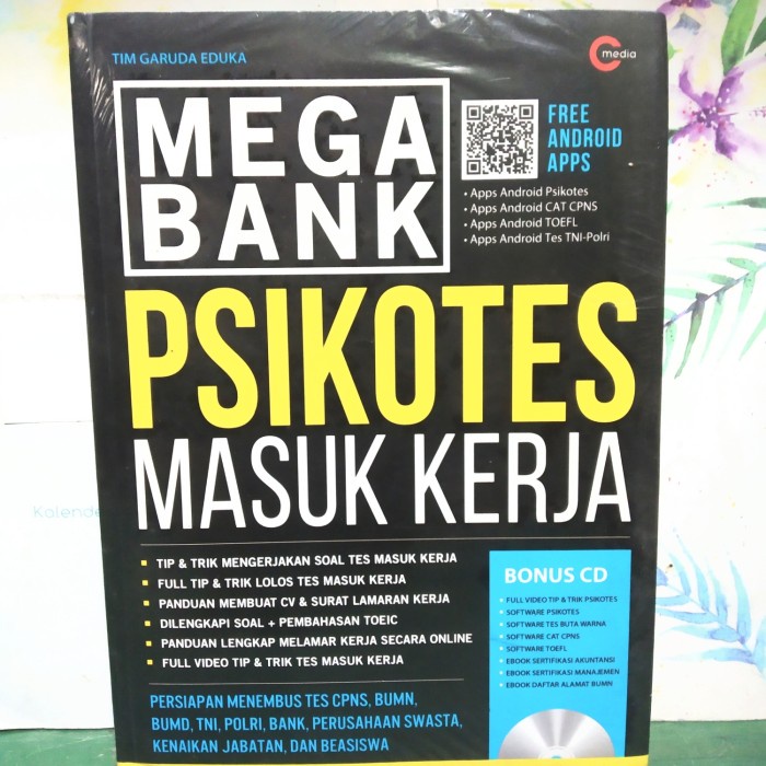 Mega Bank Psikotes Masuk Kerja