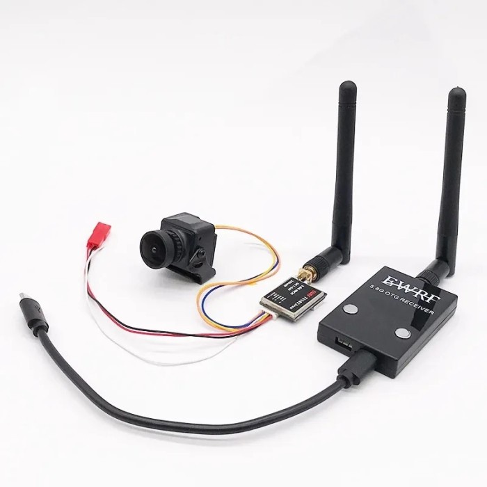 Ready to use 5.8G FPV UVC Receiver Video Downlink OTG VR Android
