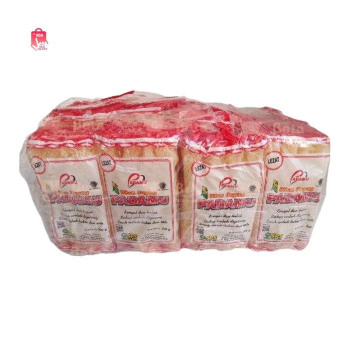 

BISA E-FAKTUR! Bihun Jagung Padamu 320g (1 bal/12 pcs)
