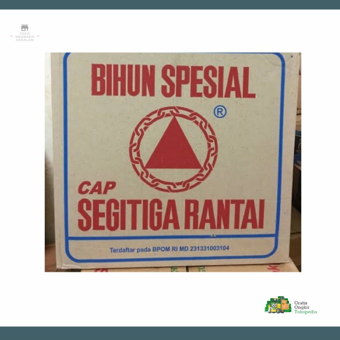 

KHUSUS GOSEND! bihun spesial cap segitiga rantai 1 dus