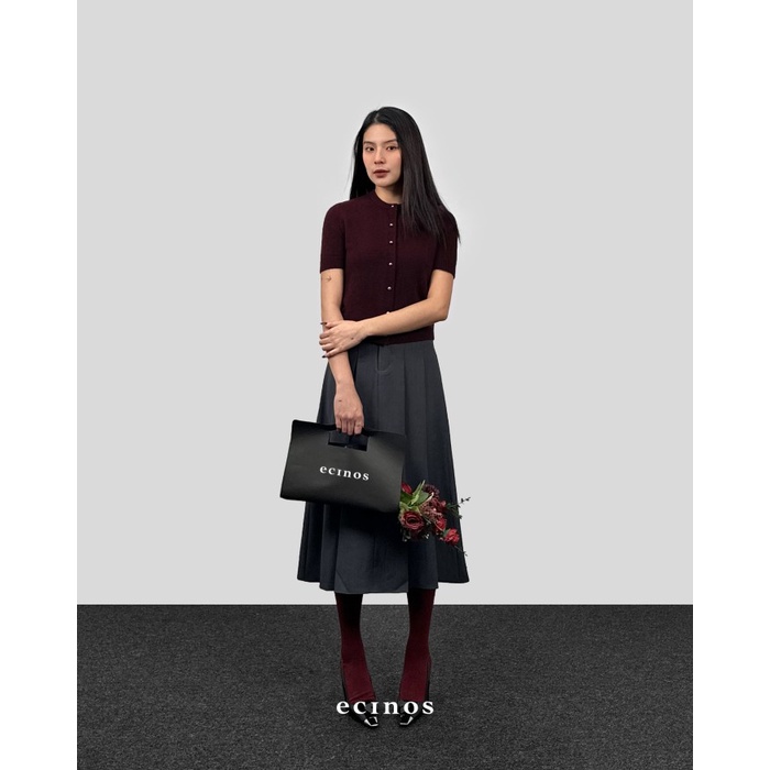 Best Seller Ecinos - Jennie Hairy Wool Knitted Cardigan