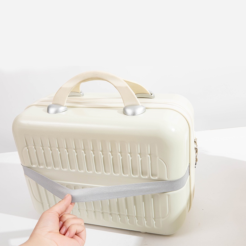 FREE ONGKIR IMPORTIR - KOPER 14 INCH TANGGUH DAN STYLISH DENGAN SISTEM KEAMANAN PIN