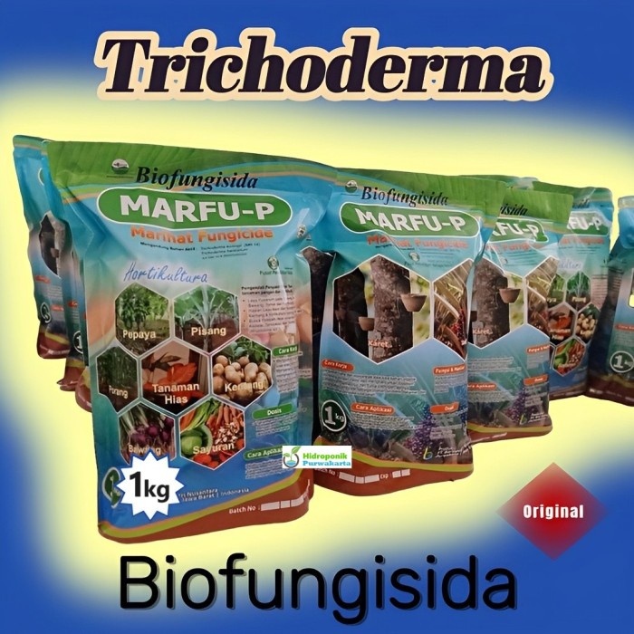 ADT- TRICHODERMA 1 Kg Fungisida Organik MARFU P Trikoderma Tricoderma