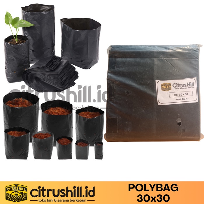 ADT- polybag ukuran 30x30 cm - per kg