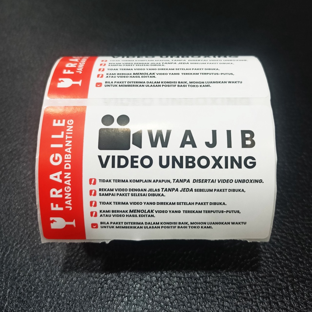 

IK! Label Sticker FRAGILE BLUEPRINT 80X50 ISI 300 80 X 50 semi coated