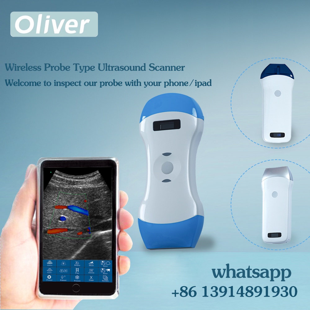VID Portable Wireless Ultrasound Probe scanner machine WIFI ultrasound scanner Machine support iOS A