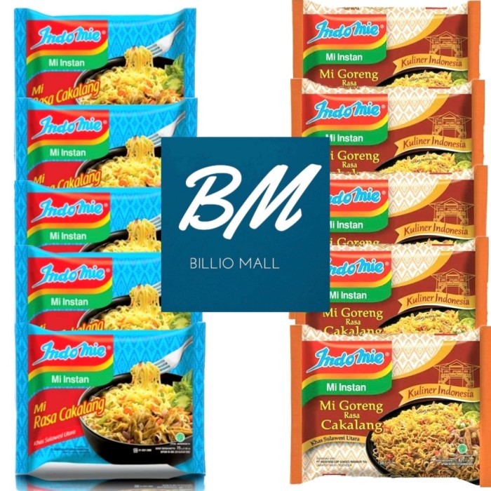 

Ready Indomie Rasa Cakalang 5 Pcs