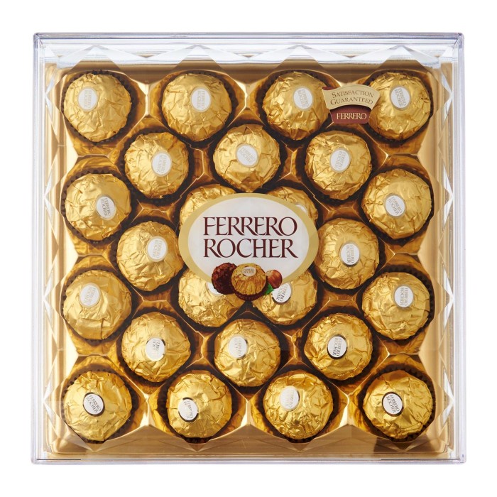 

Promo Ferrero Rocher T24 ( Isi 24Pcs ) Cokelat / Ferero T24 / Ferrero Murah Ready