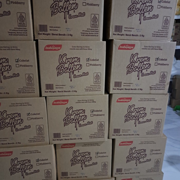 

Terbaru Soes Coklat Cream Ballen Grosir 2 Kg All Variant Ready