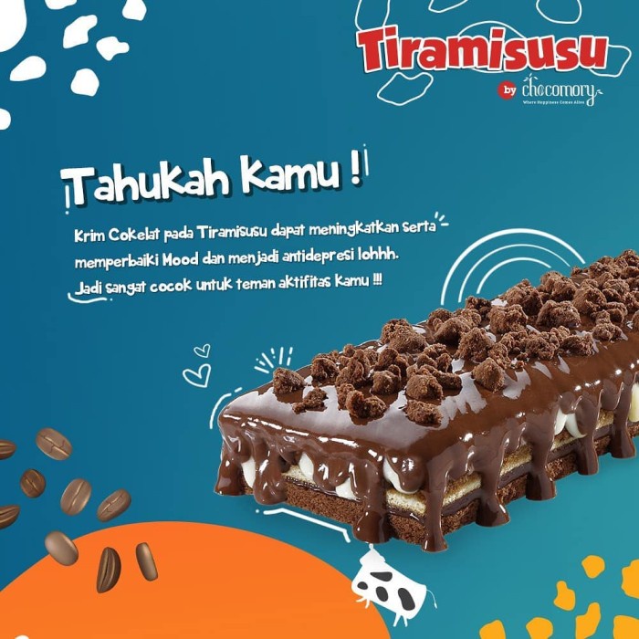 

Terbaru Tiramisu Chocomory Original Ready