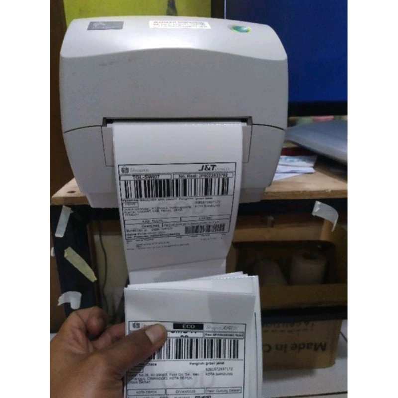 

IK! kertas thermal 100x150 isi 300 lapisan bawah kertas