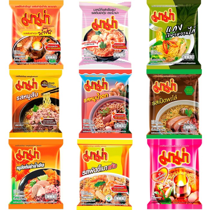 

Ready Mie Instan Mama Shrimp Tom Yum Flavour Original Thailand