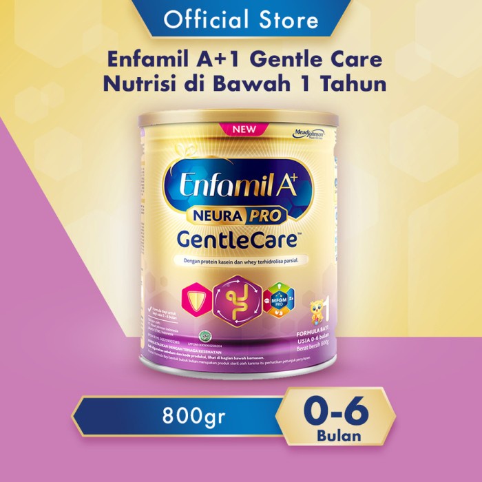 Enfamil A+ Gentle Care 0-6 Bulan 800 gr