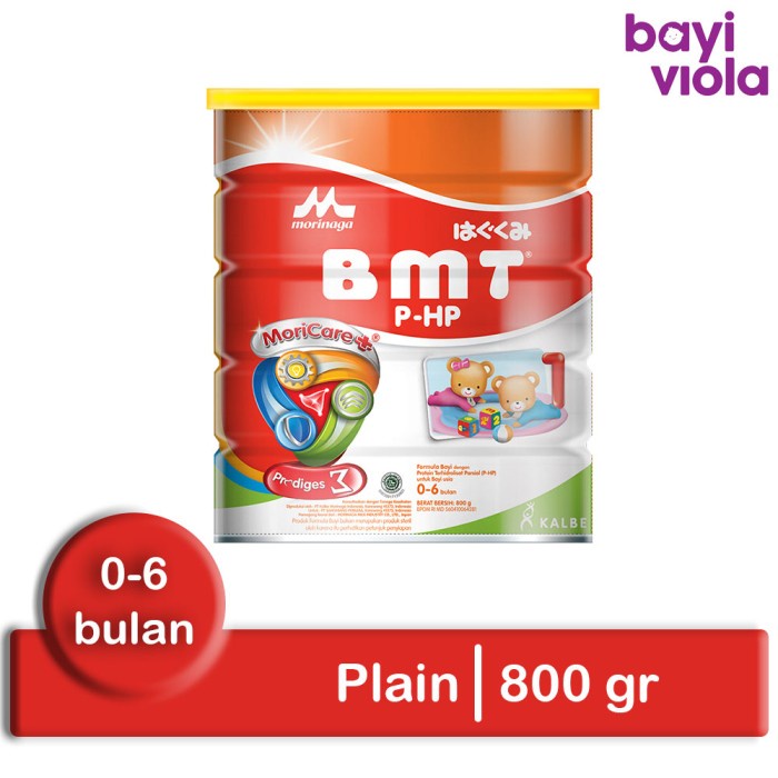 Morinaga BMT PHP Susu Formula Bayi (0-6 Bulan) 800 gr