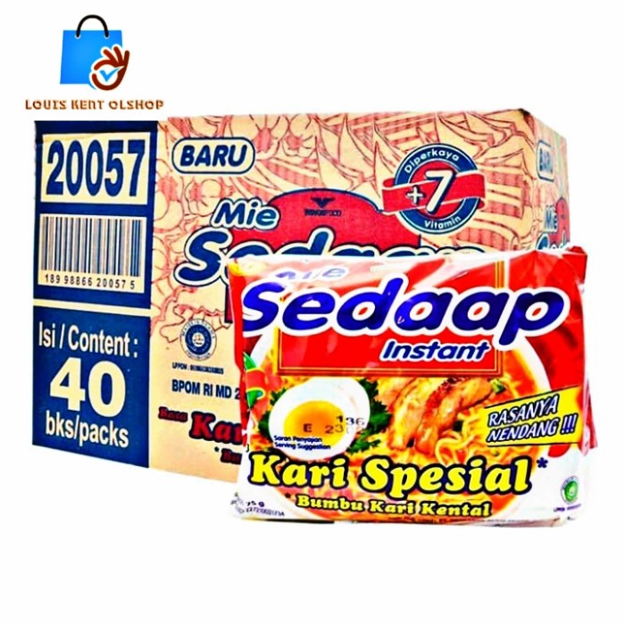 

Ready Sedaap Kari Spesial / Kari Kental 1Karton (Gojek Grab Sby)
