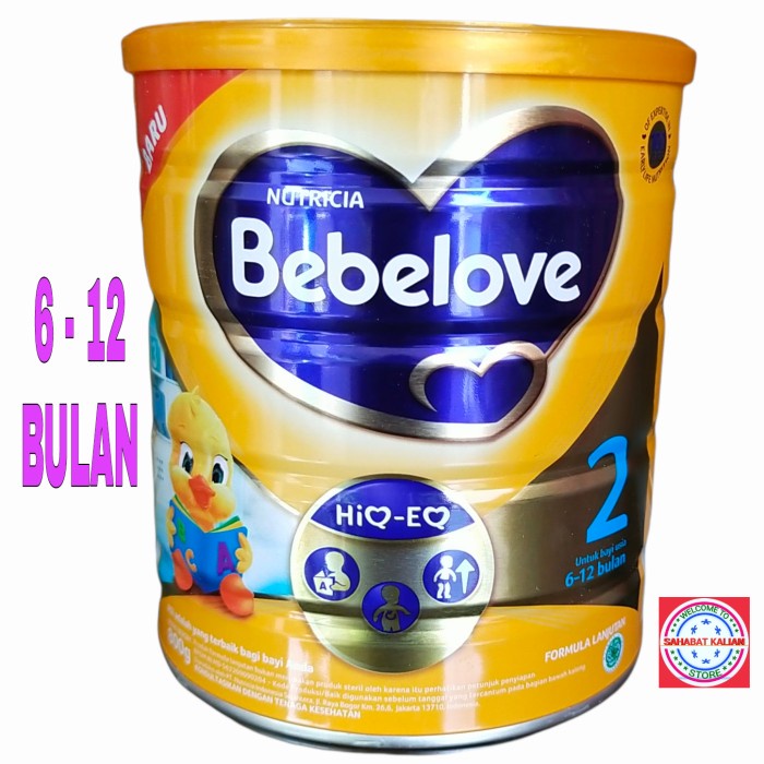 BEBELOVE 2 800GRAM SUSU FORMULA 6-12 BULAN