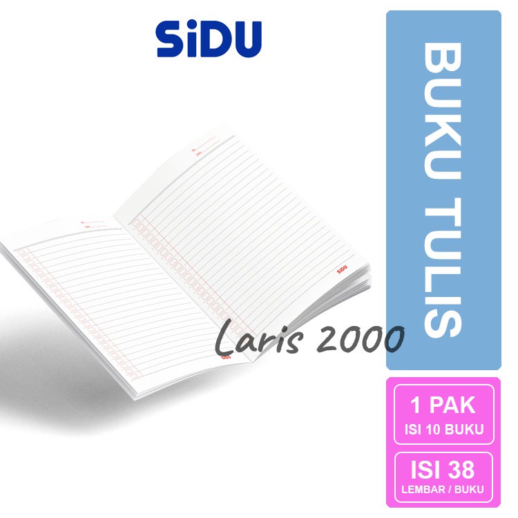 

IK! Buku Tulis SIDU Sinar Dunia 38 (Per Pak)