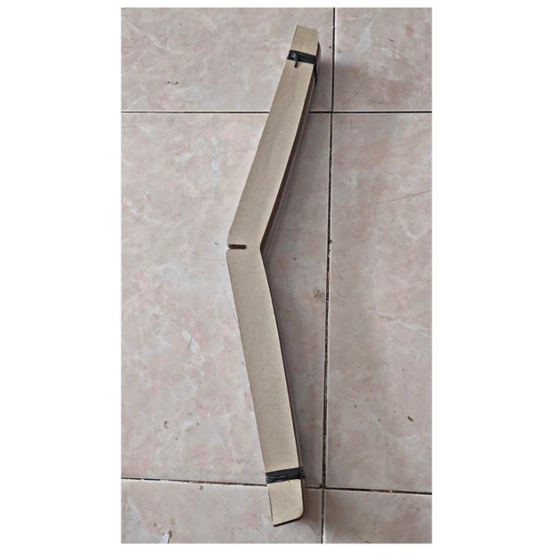 50 Lembar Karton Kerah Kemeja Karton Tulangan Leher Kerah Pakaian Karton Penyangga Kerah Kemeja