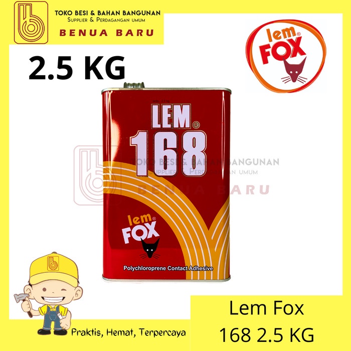 

SALE TERHOTT LEM FOX 168 2.5 KG / LEM KUNING / LEM TRIPLEK HPL READYY