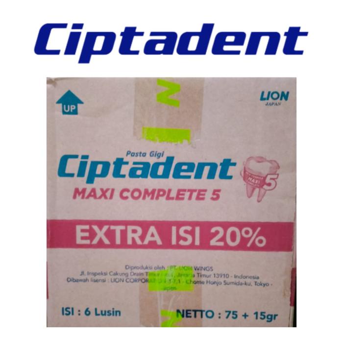 1 DUS CIPTADENT 75GR + 15GR (ISI 72PCS) - JOPYNAGROSIR1