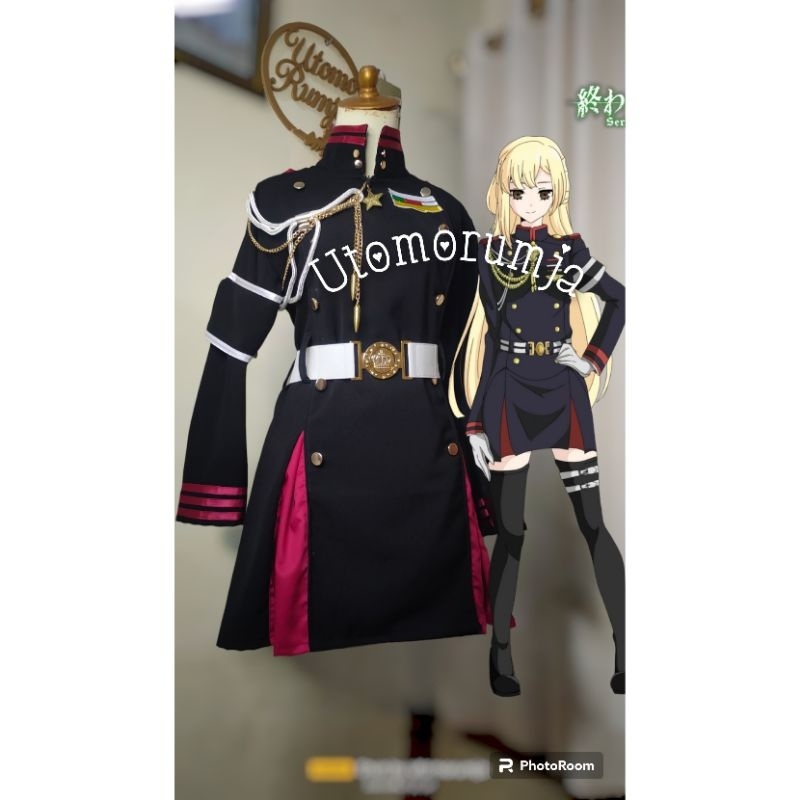 utomorumja kostum cosplay akemi kurihara owari no seraph